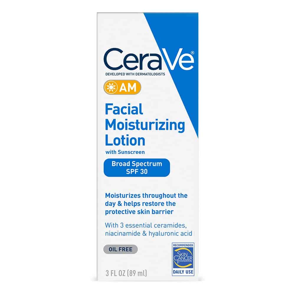 Facial moisturizing lotion