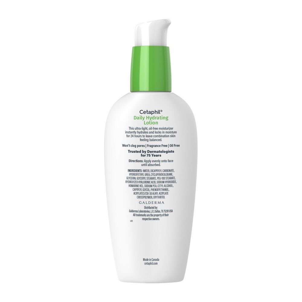 Cetaphil daily oil-free facial moisturizing lotion