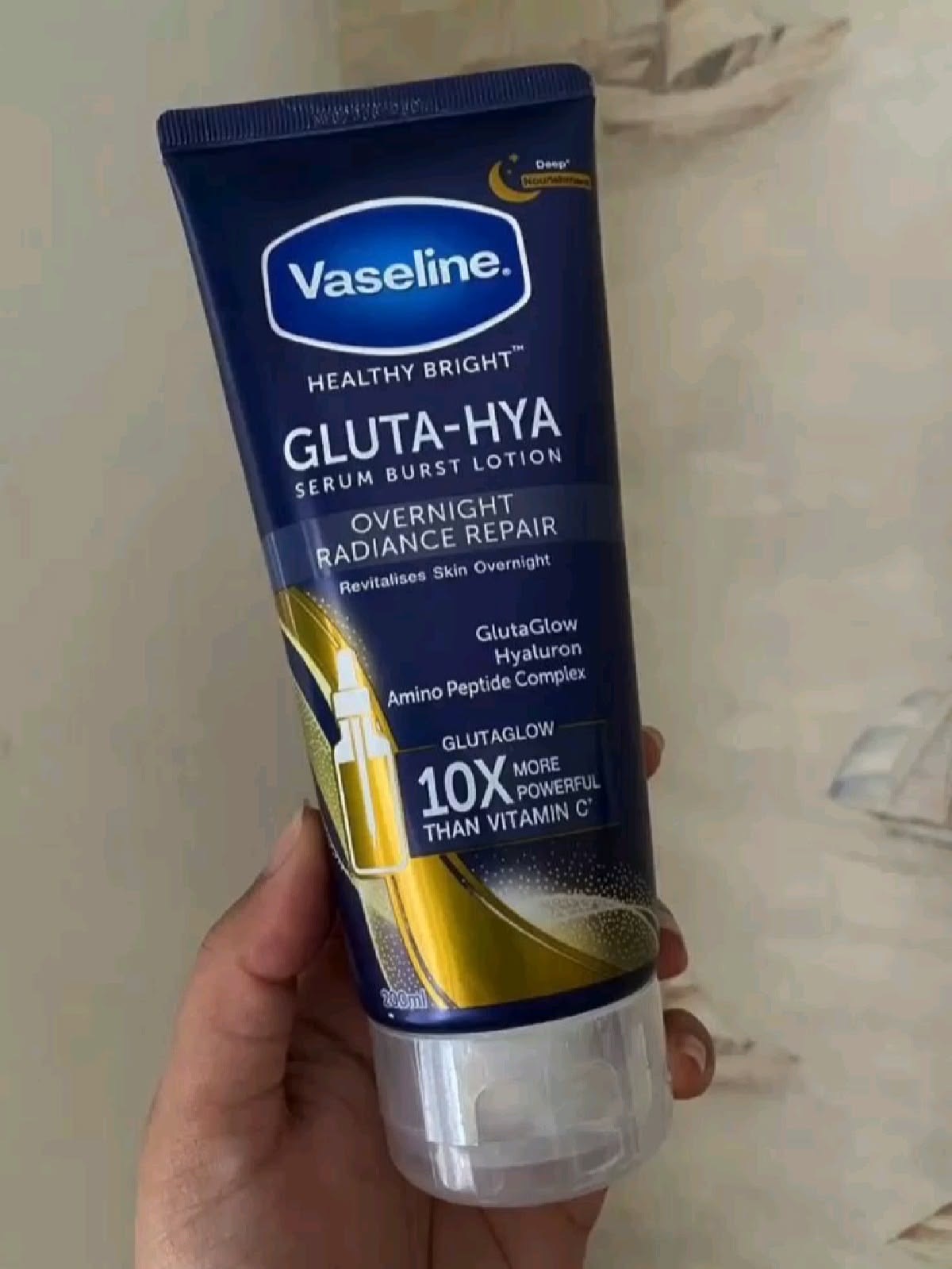 Vaseline Healthy Bright Gluta-Hya Overnight Radiance Repair Serum
