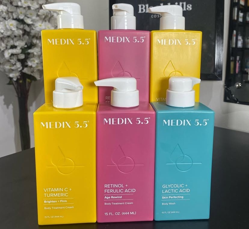Medix 5.5 Retinol + Ferulic Acid Age Rewind Body Treatment Cream (444ml / 15 fl. oz.)