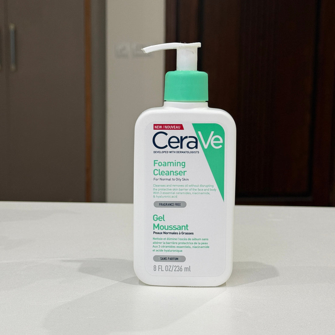Foaming cleanser