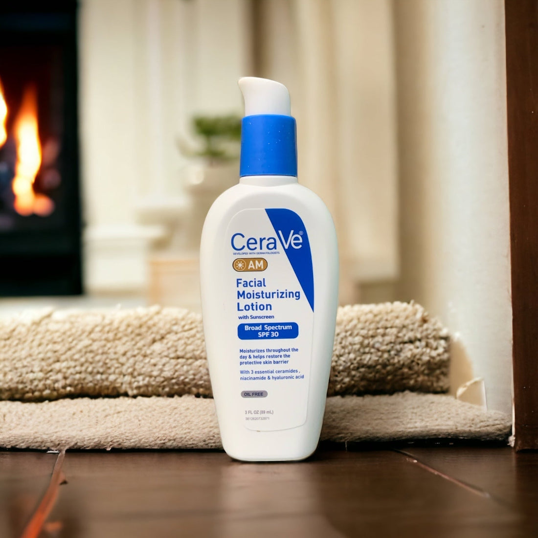Facial moisturizing lotion