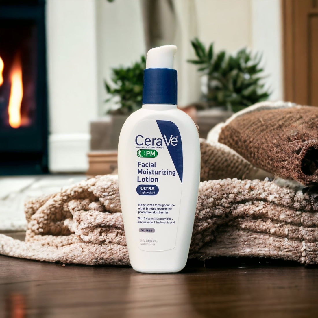 Facial moisturizing lotion (pm)