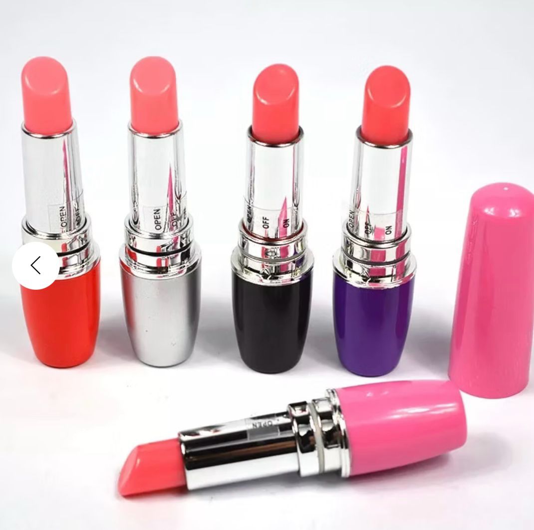 lipstick-shaped mini vibrators.